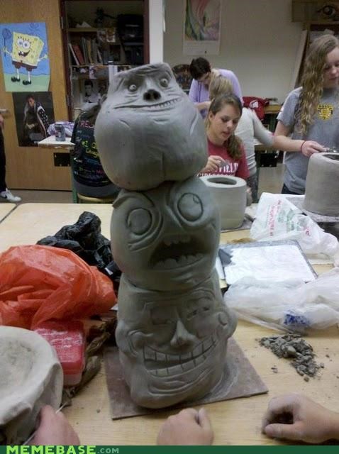 Internet IRL: Meme Sculptures