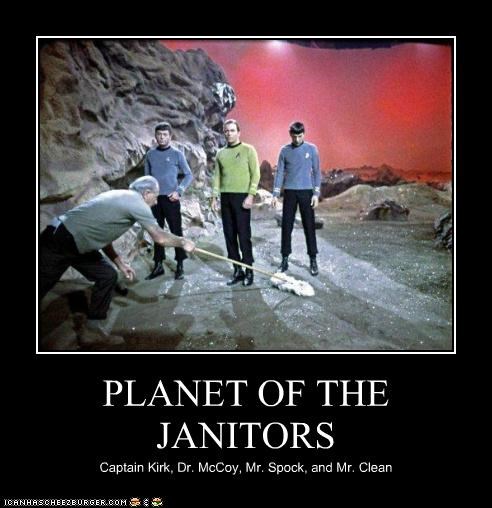 PLANET OF THE JANITORS