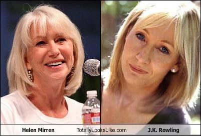 Helen Mirren Totally Looks Like J.K. Rowling
