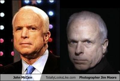 John McCain Totally Looks Like Photographer Jim Moore