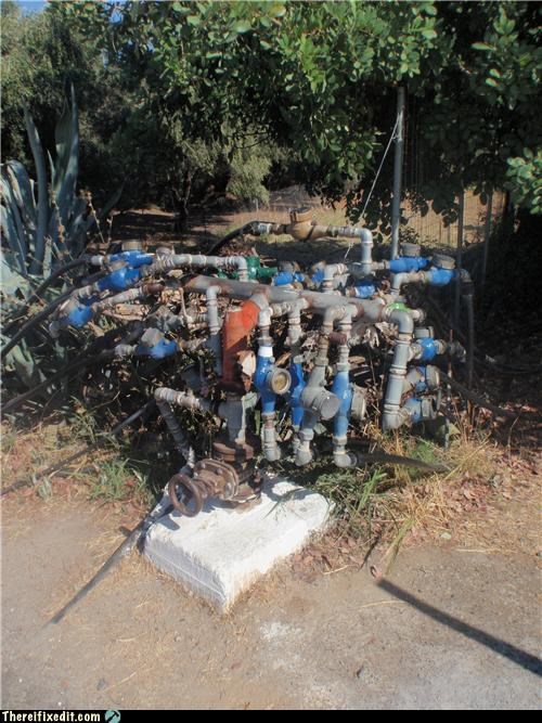 A Greek Labyrinth of Pipes
