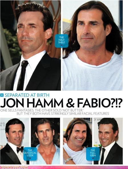 Jon Hamm & Fabio: Cannot Unsee...