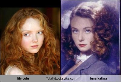 Lily Cole Totally Looks Like Lena Katina from t.A.T.u