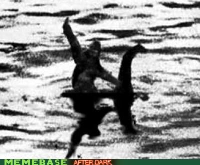 Bigfoot on Nessy?