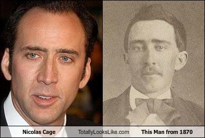 Nicolas Cage Totally Looks Like This Man from 1870