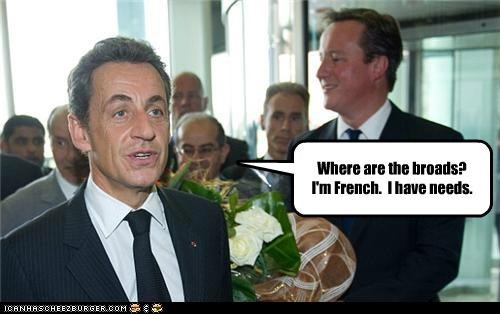 Hide your women, there's a French politician coming.