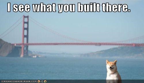 I see what you built there.