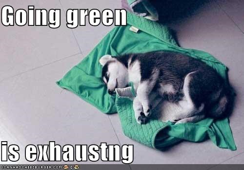 Going green