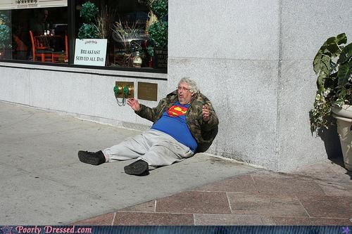 Someone Had Too Many Kryptonite Cheeseburgers