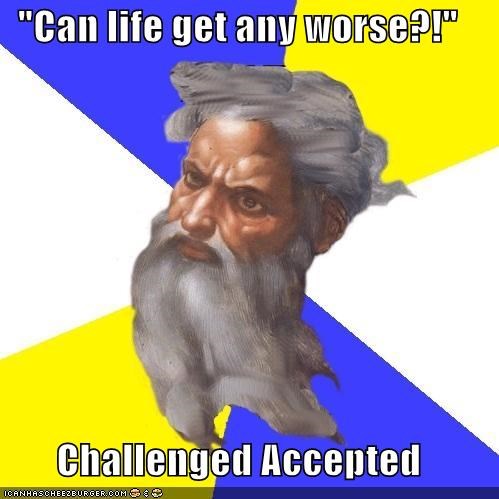 Challenge God