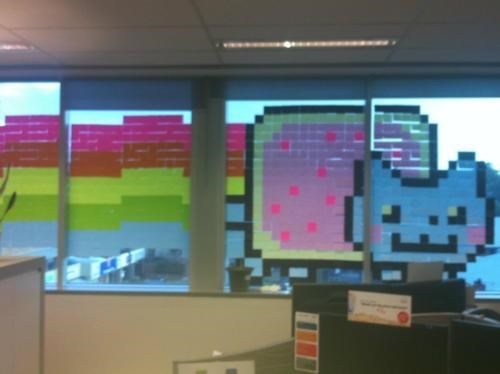 Post-It Mural of the Day