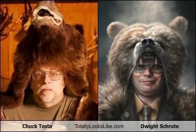 Chuck Testa Totally Looks Like Dwight Schrute