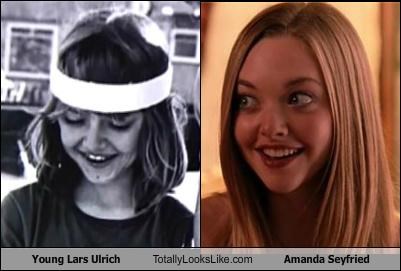 Young Lars Ulrich Totally Looks Like Amanda Seyfried