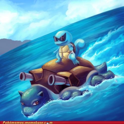 Deal With It: Surfing Squirtle Style