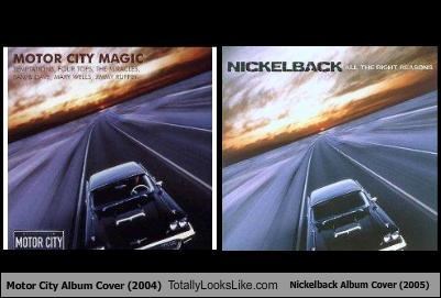 TLL Classics: Motor City Album Cover (2004) Totally Looks Like Nickelback Album Cover (2005)