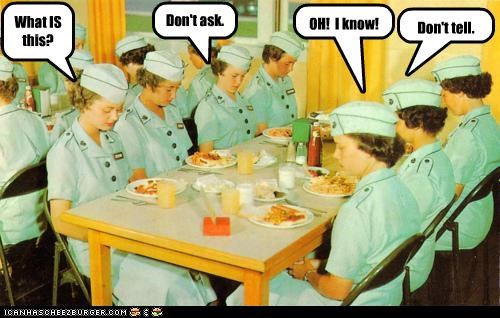 Don't Ask, Don't Tell: Old School