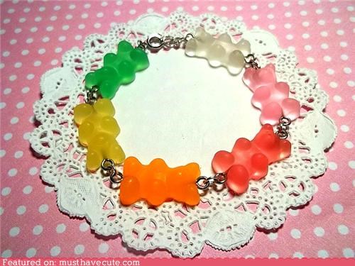 Scented Gummy Bear Bracelet