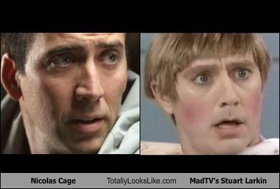 Nicolas Cage Totally Looks Like MadTV's Stuart Larkin