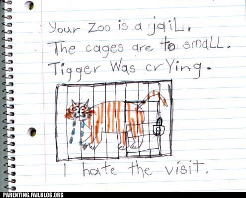This Is Why You Don't Take A Pessimistic Child To The Zoo