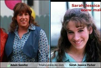Adam Sandler Totally Looks Like Sarah Jessica Parker