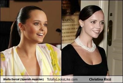 Shaila Durcal (Spanish Musician) Totally Looks Like Christina Ricci