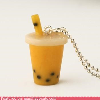 Scented Bubble Tea Necklace