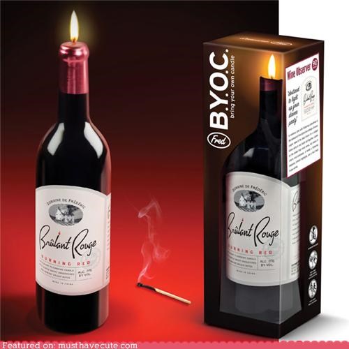 Wine Candle
