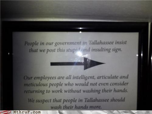 Hand Wash Sign WIN