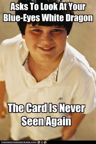 Trading Cards: Biggest Threat of Theft at Pre-Adolescents.