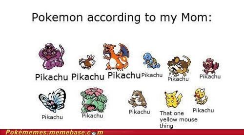 They Are Not All Called PIKACHU! And It's Pokémon, Not Man!