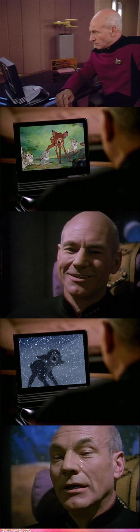 Patrick Stewart Has An Epic Sad