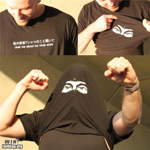 Ninja Shirt WIN