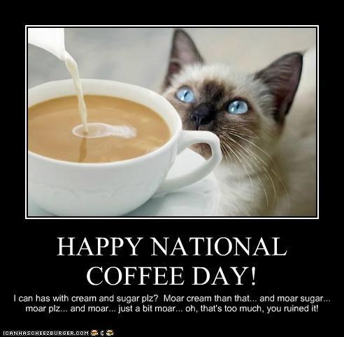 Happy National Coffee Day!
