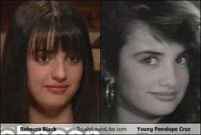 Rebecca Black Totally Looks Like Young Penelope Cruz
