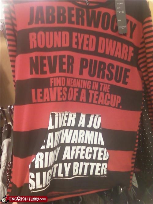 Nice Koan, Shirt