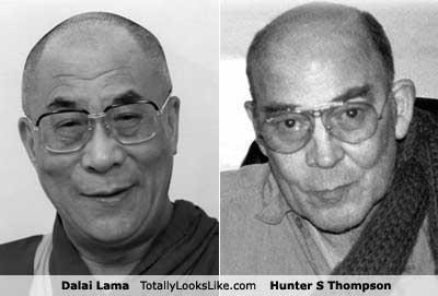 The Dalai Lama Totally Looks Like Hunter S. Thompson