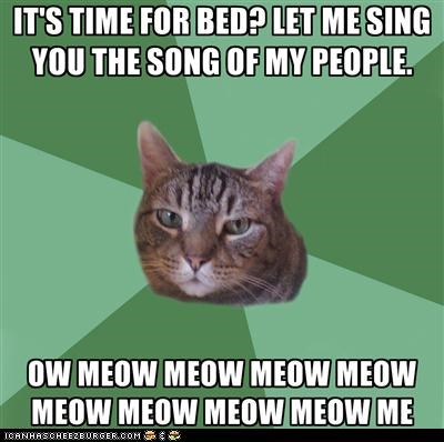 MemeCats: Not Really a Very Catchy Tune