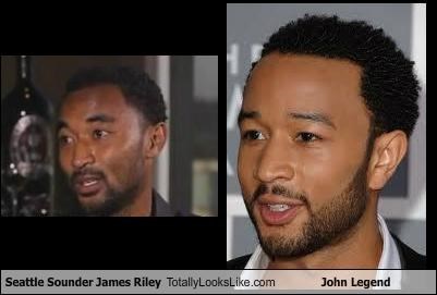 Seattle Sounder James Riley Totally Looks Like John Legend