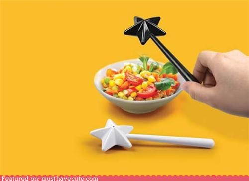 Magic Wand Salt and Pepper Shakers