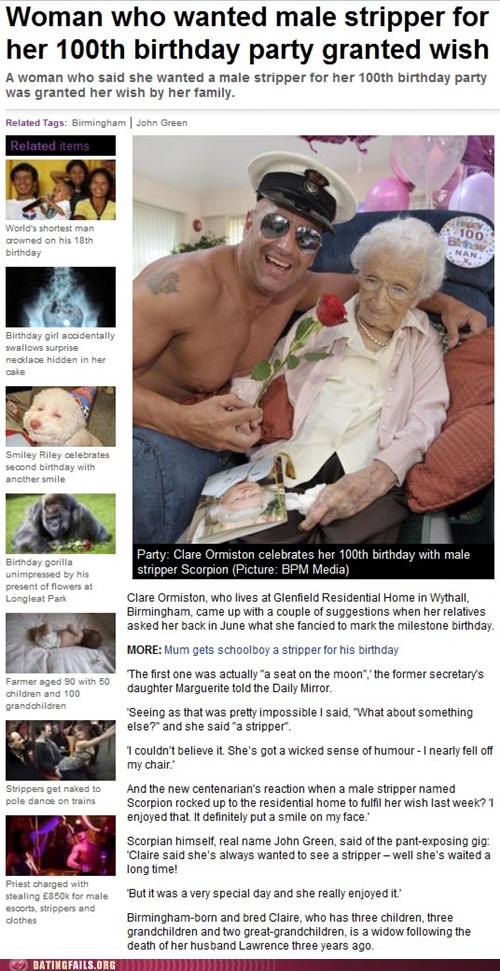 She Hasn't Been This Excited Since Lindbergh Posed Topless for LIFE Magazine