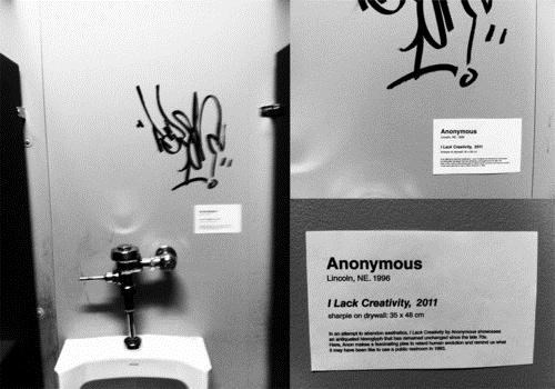 Bathroom Graffiti Critique of the Day