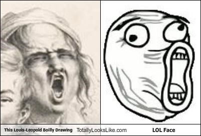 This Louis-Leopold Boilly Drawing Totally Looks Like LOL Face