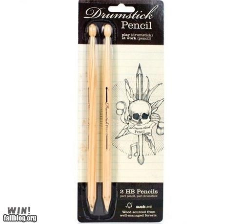 Pencil Drumsticks WIN