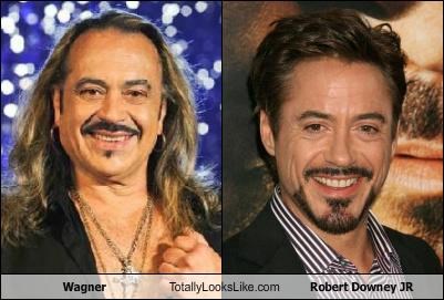 Wagner Totally Looks Like Robert Downey JR