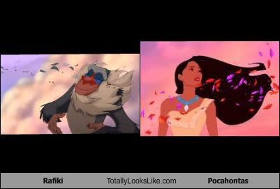 Rafiki Totally Looks Like Pocahontas