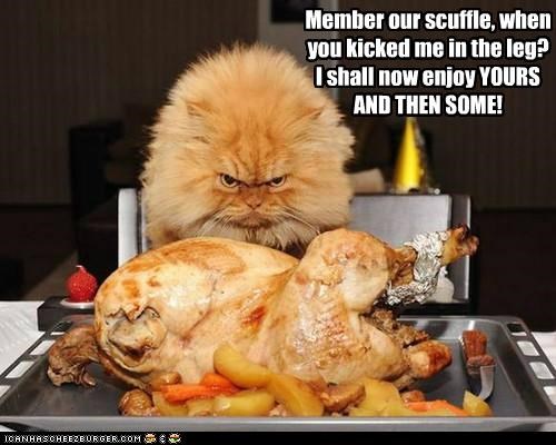 *REVENGE IS JUICY, YUMMY AND FULL OF TRYPTOPHAN!*