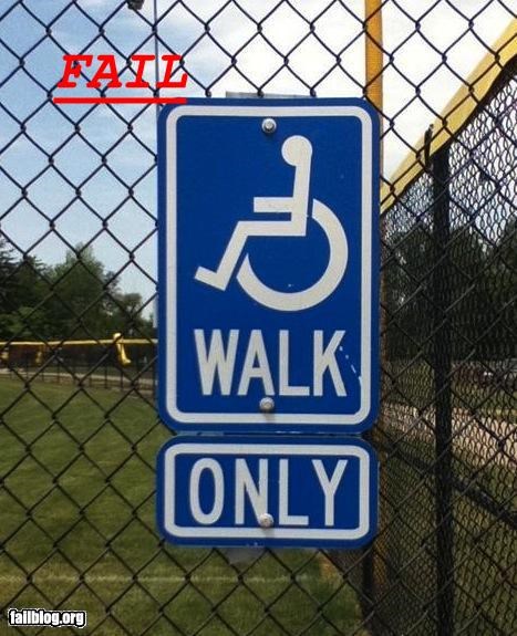 Compassion For The Handicapped FAIL