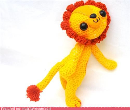 Amigurumi Lion Plush