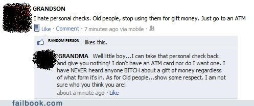 The Bank of Grandma is Closed
