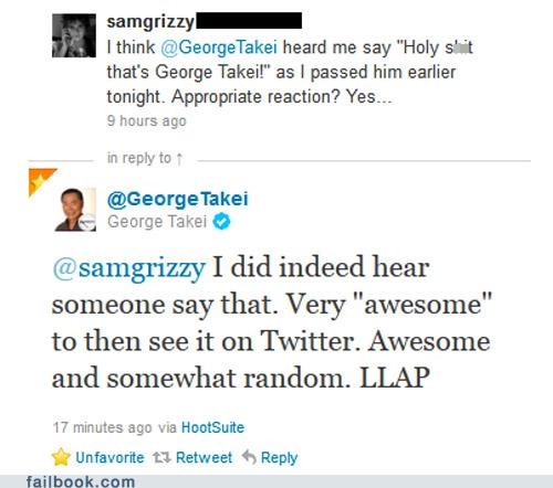 George Takei is Being Awesome... Again.
